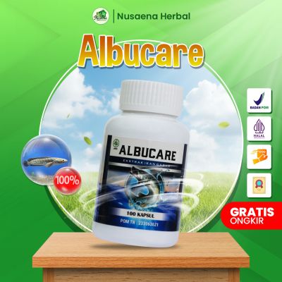 ALBUCARE - Kapsul Ekstrak Ikan Gabus